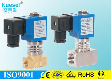 High Temperature Direct Acting Solenoid Valve , 4 - 40 Bar NPT 1 / 8 Liquid Line Solenoid Valve